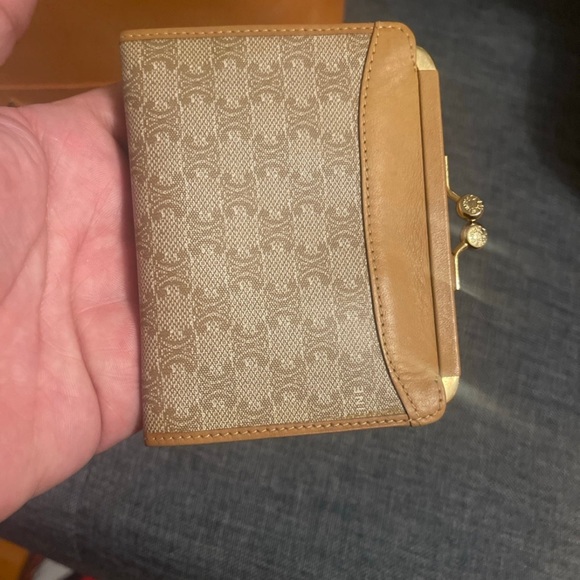 Vintage Celine Macadam kisslock coin wallet - Picture 10 of 13